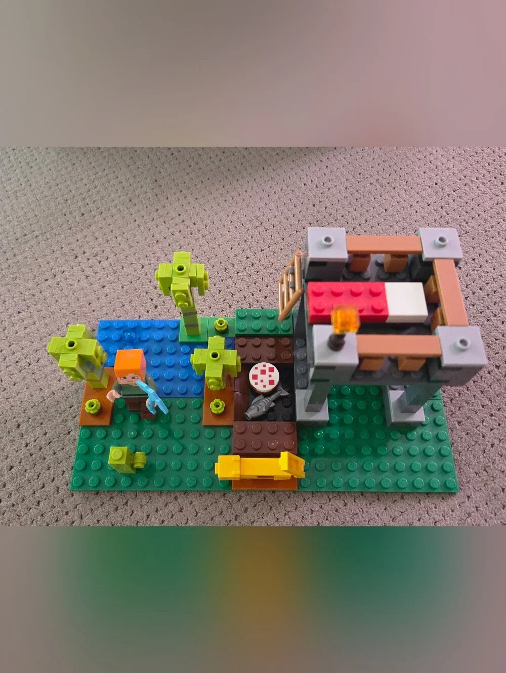 Lego minecraft panda